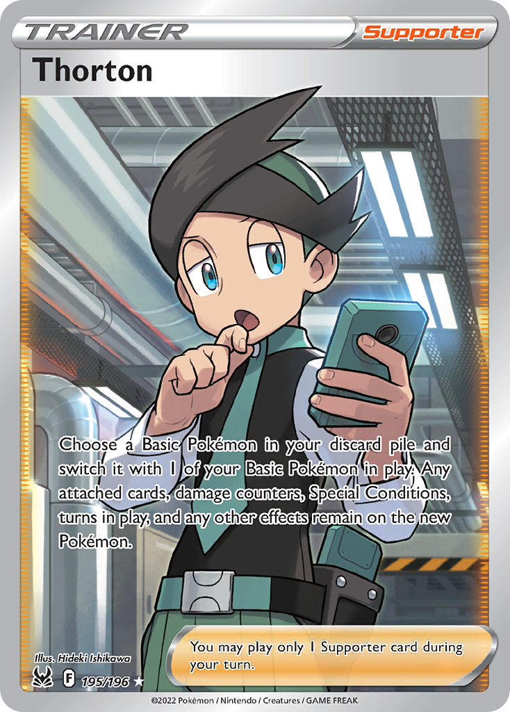 Thorton Pokémon card