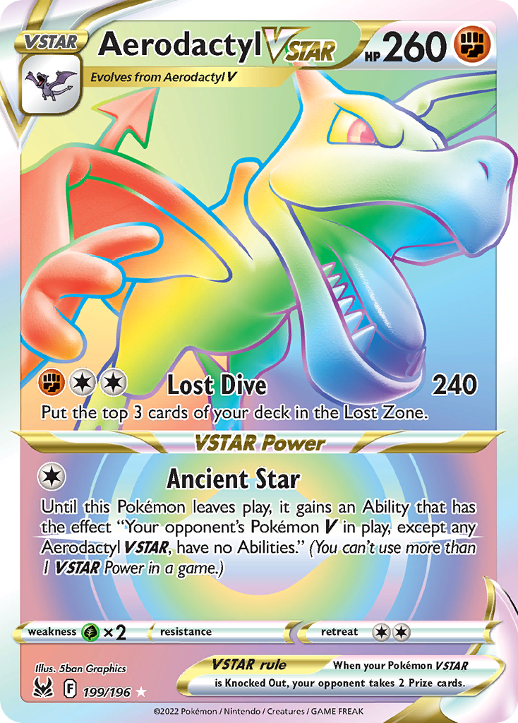 Aerodactyl VSTAR Pokémon card