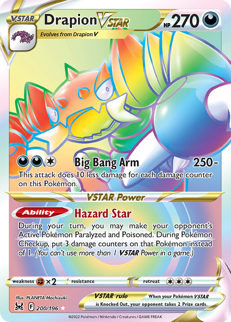 Drapion VSTAR Pokémon card