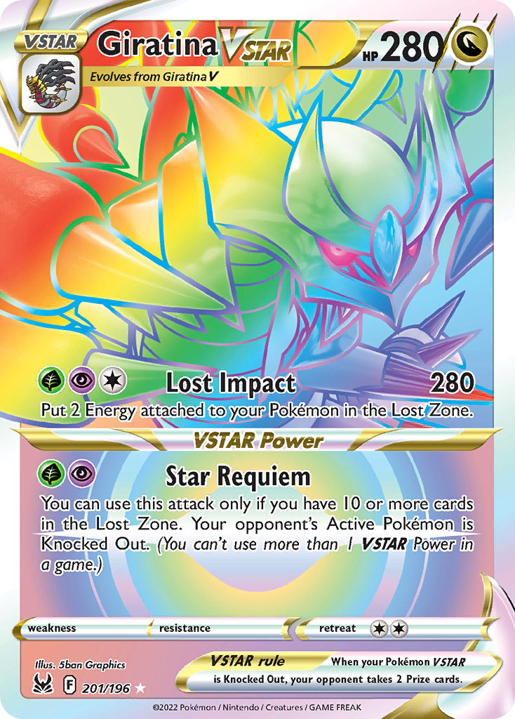 Giratina VSTAR Pokémon card