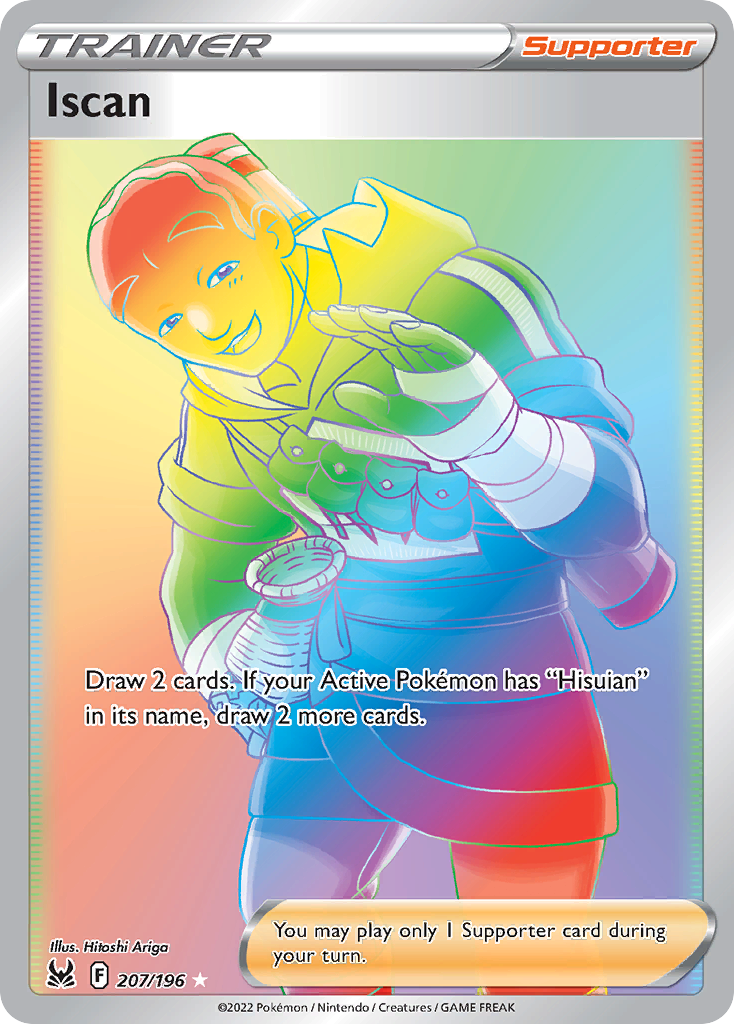 Iscan Pokémon card