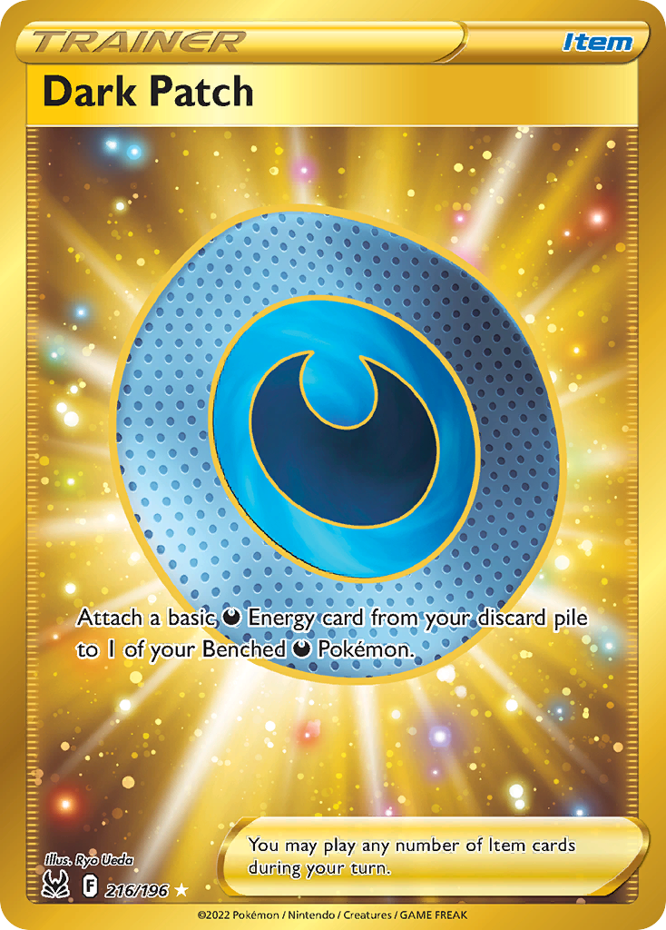 Dark Patch Pokémon card