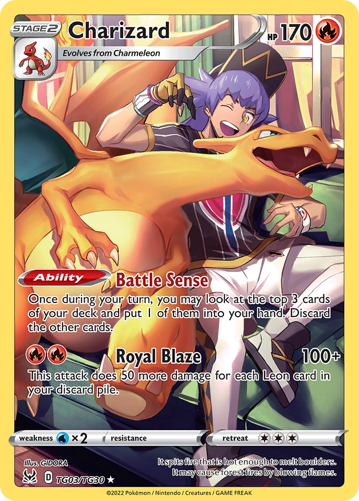 Charizard Pokémon card