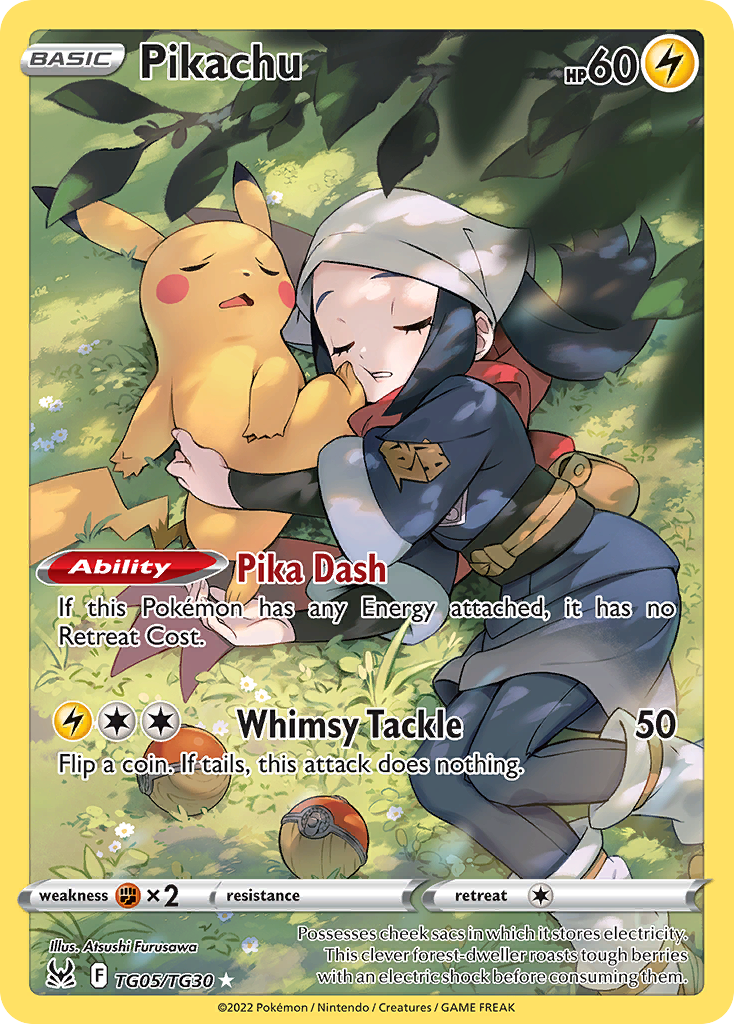 Pikachu Pokémon card
