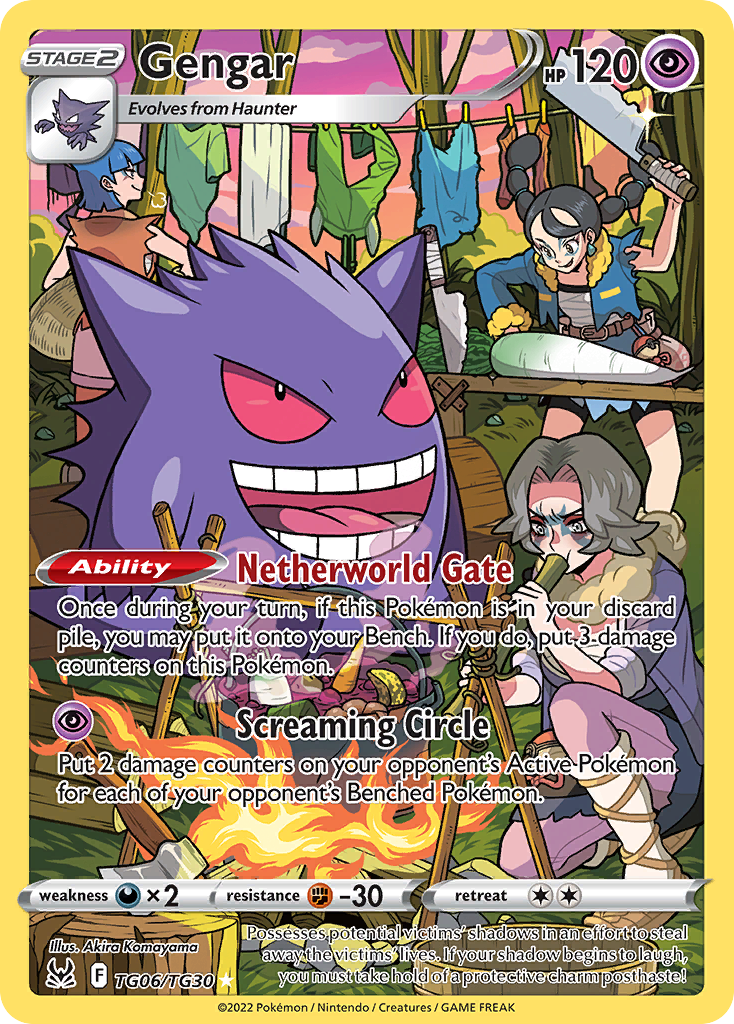 Gengar Pokémon card