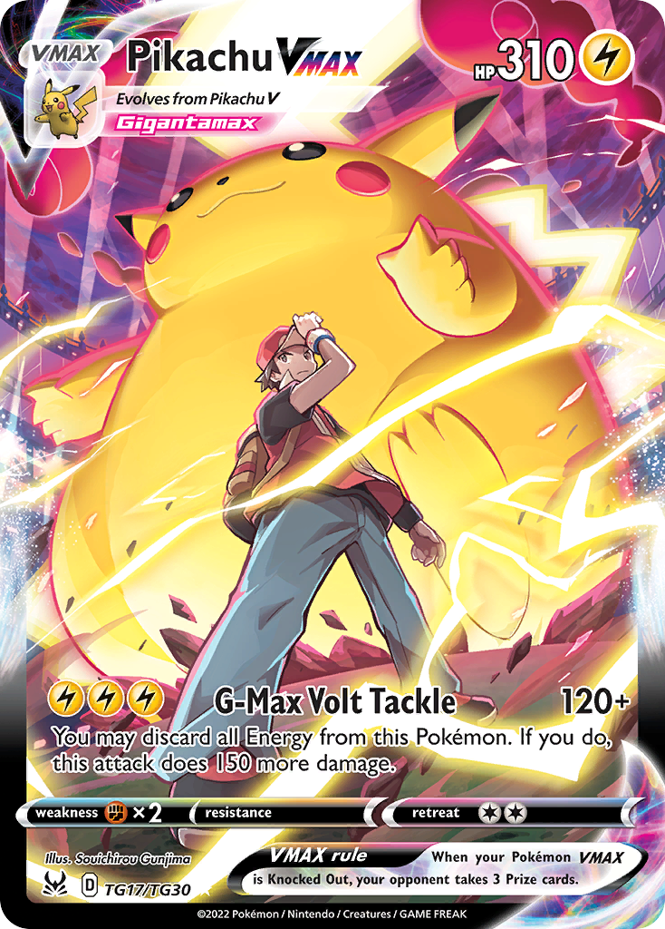 Pikachu VMAX Pokémon card