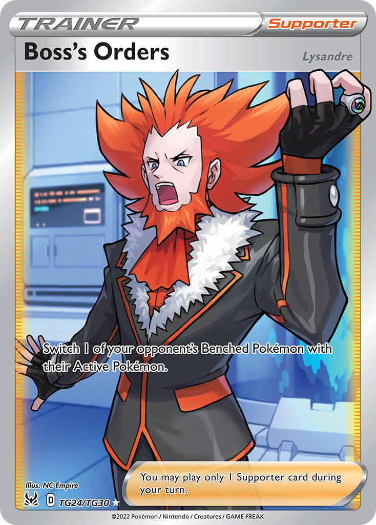 Boss's Orders [Lysandre] Pokémon card