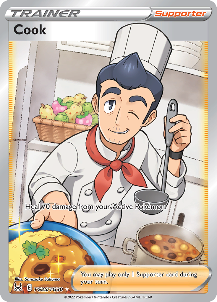 Cook Pokémon card