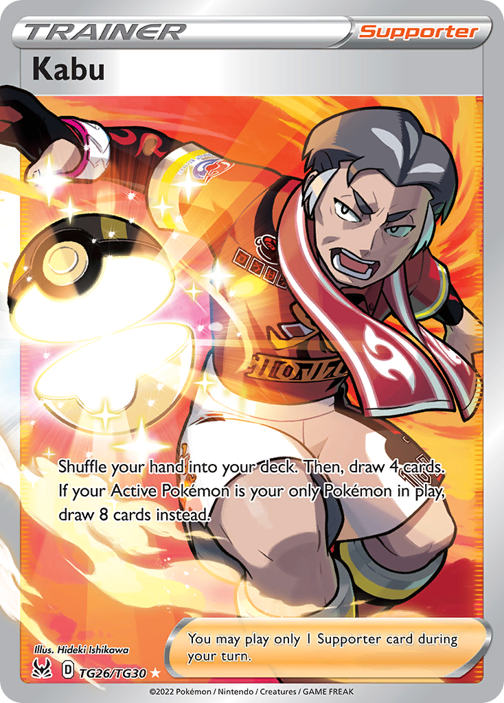 Kabu Pokémon card