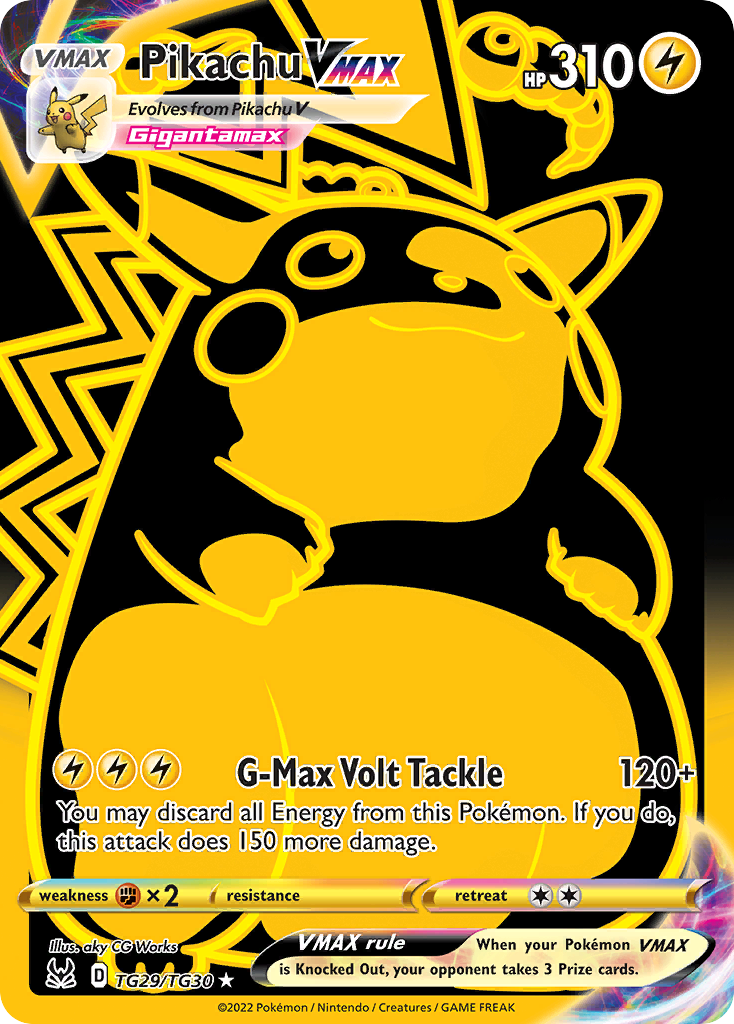 Pikachu VMAX Pokémon card