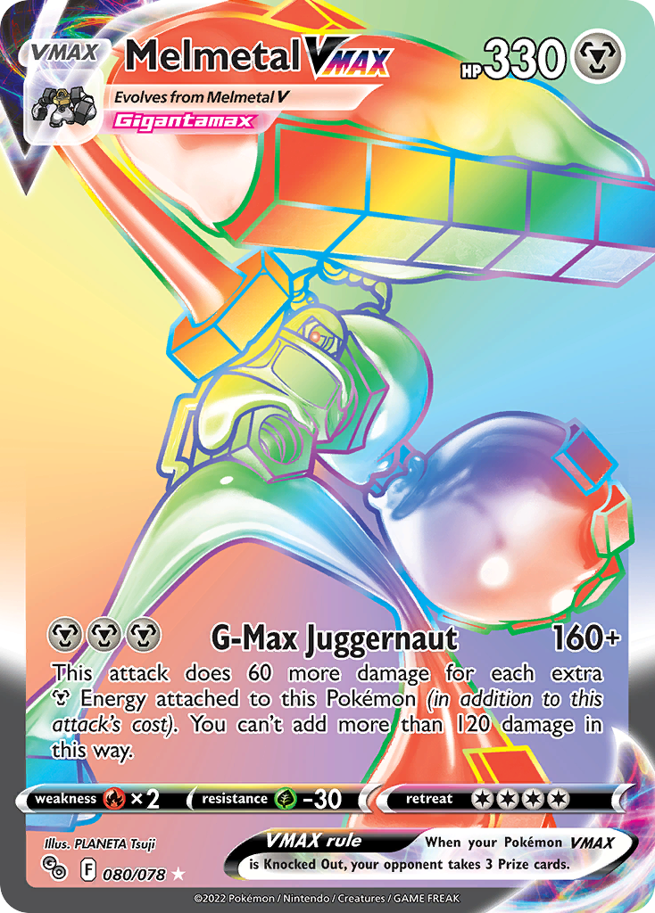 Melmetal VMAX Pokémon card