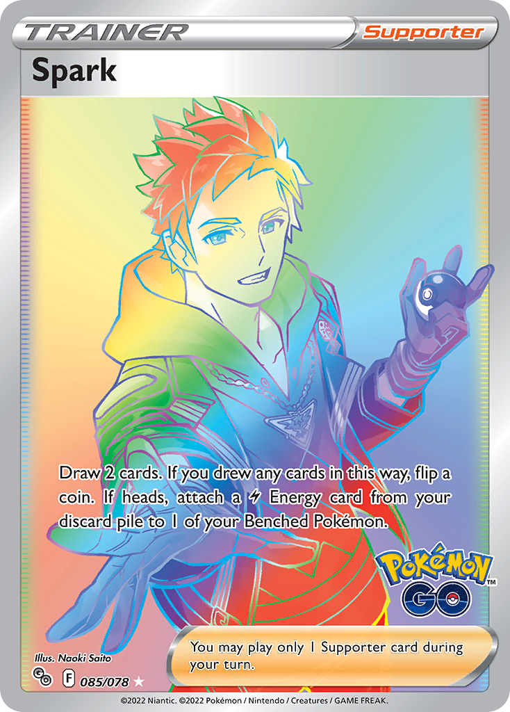 Spark Pokémon card