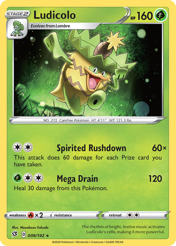 Ludicolo Pokémon card