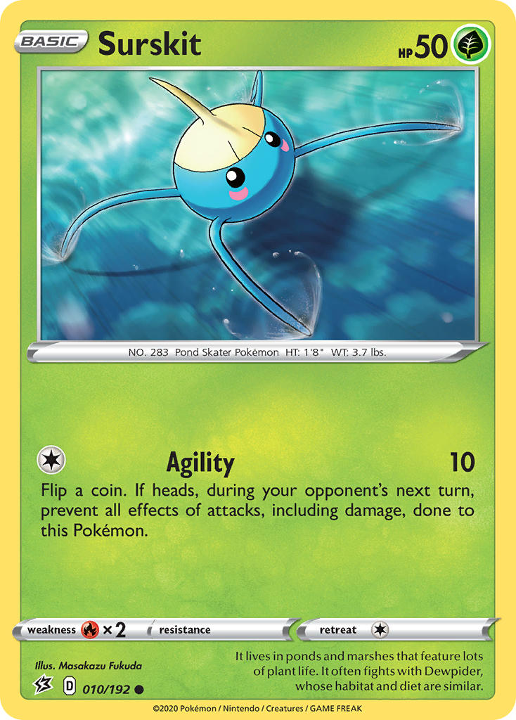 Surskit Pokémon card