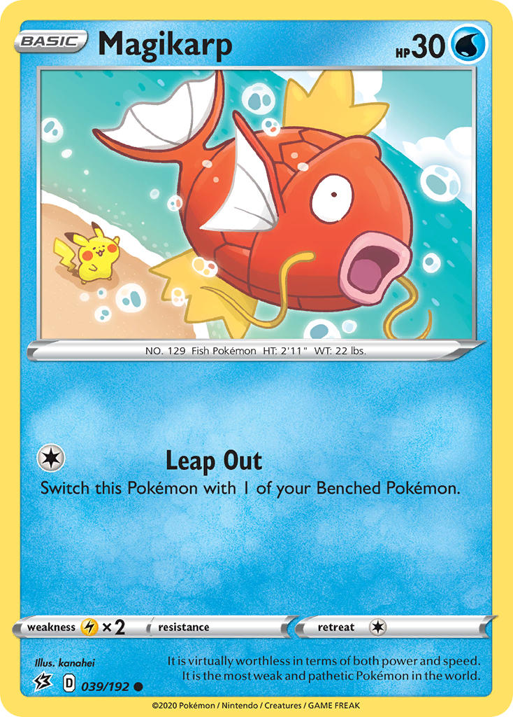 Magikarp Pokémon card