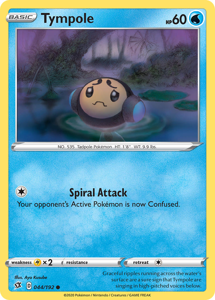 Tympole Pokémon card