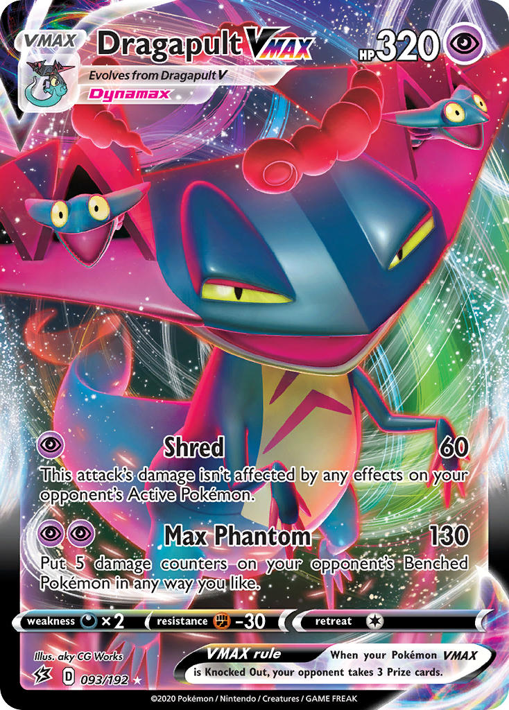 Dragapult VMAX Pokémon card