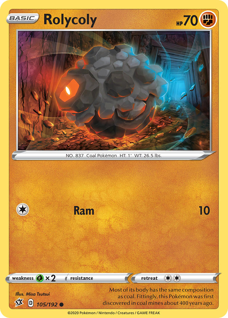 Rolycoly Pokémon card