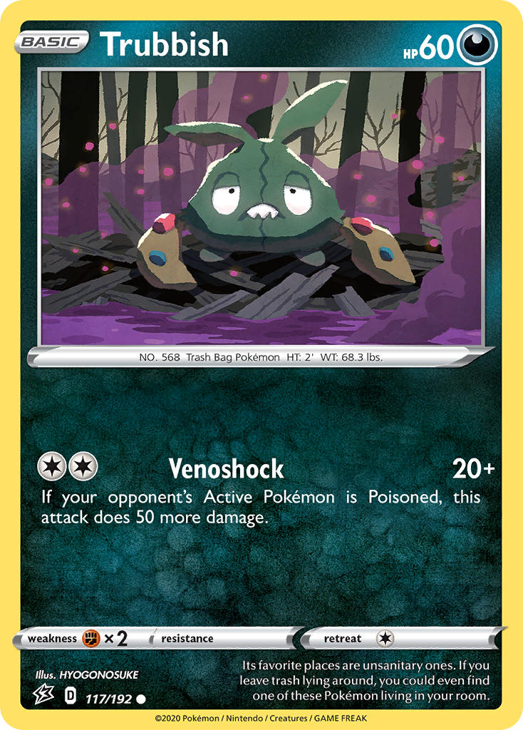 Trubbish Pokémon card