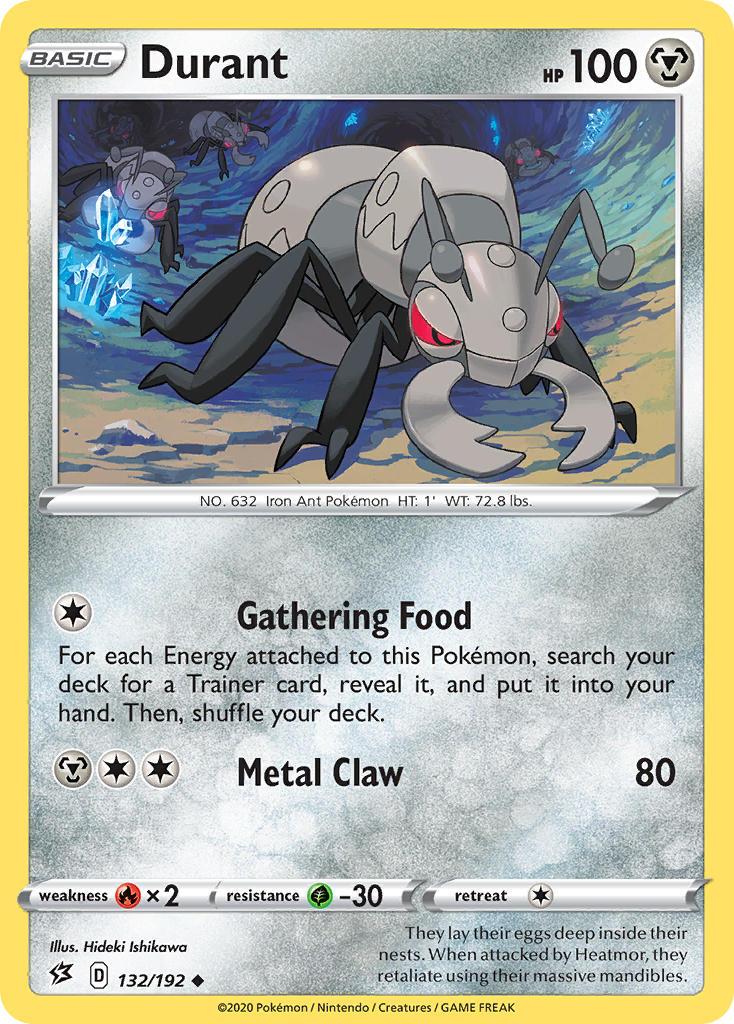 Durant Pokémon card