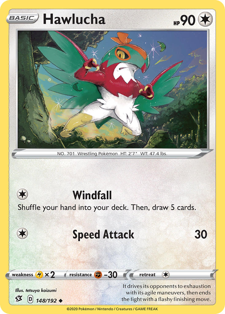 Hawlucha Pokémon card