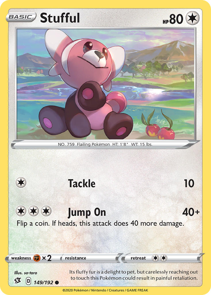 Stufful Pokémon card