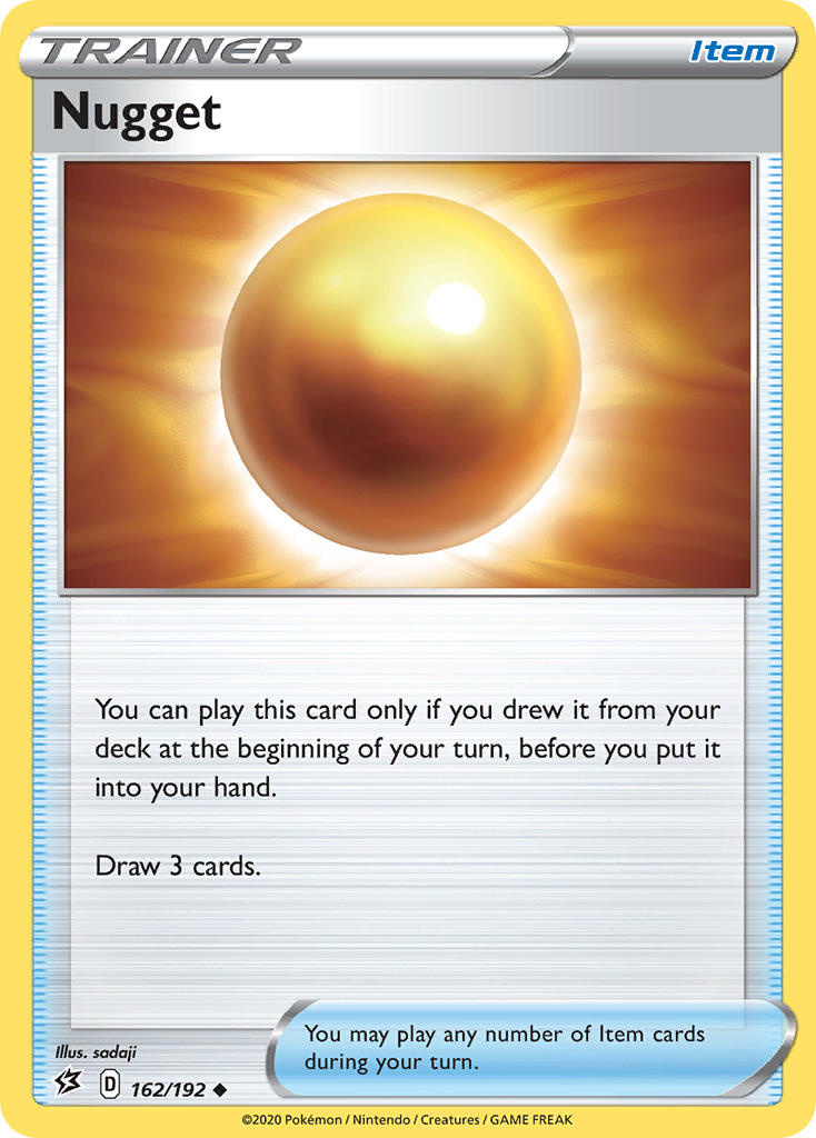 Nugget Pokémon card