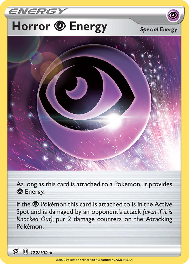 Horror Psychic Energy Pokémon card