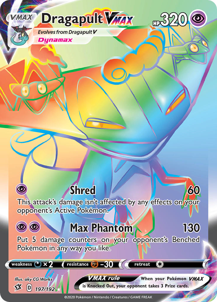 Dragapult VMAX Pokémon card
