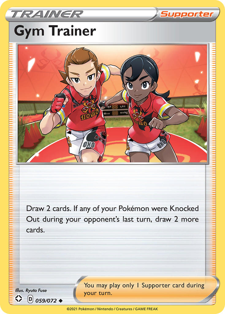 Gym Trainer Pokémon card