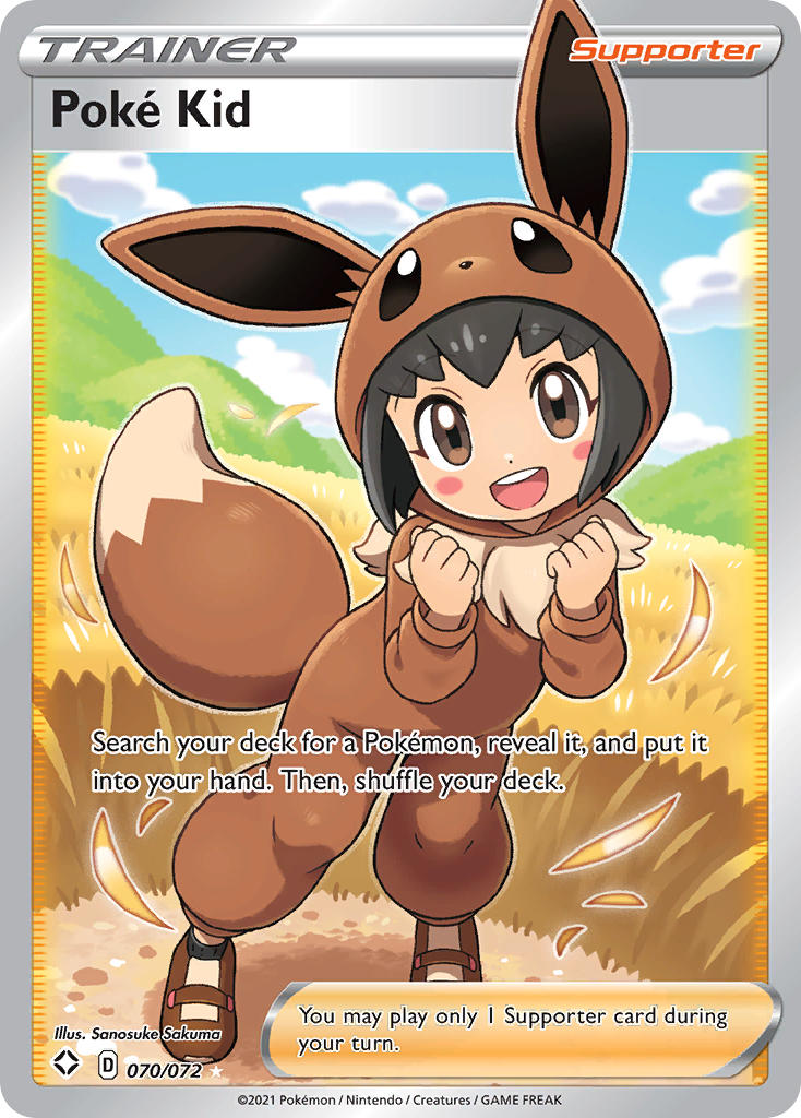 Poké Kid Pokémon card