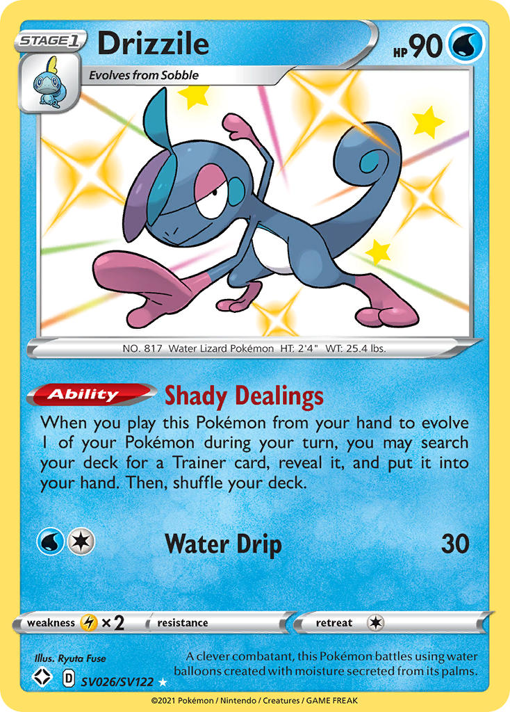 Drizzile Pokémon card