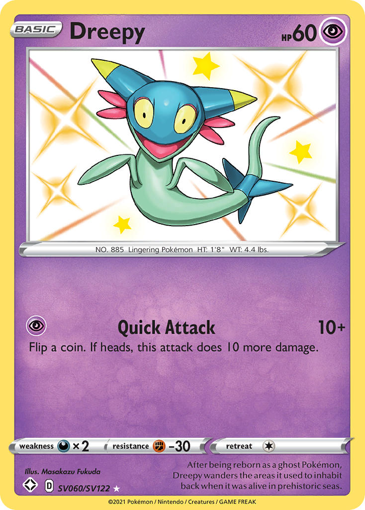 Dreepy Pokémon card
