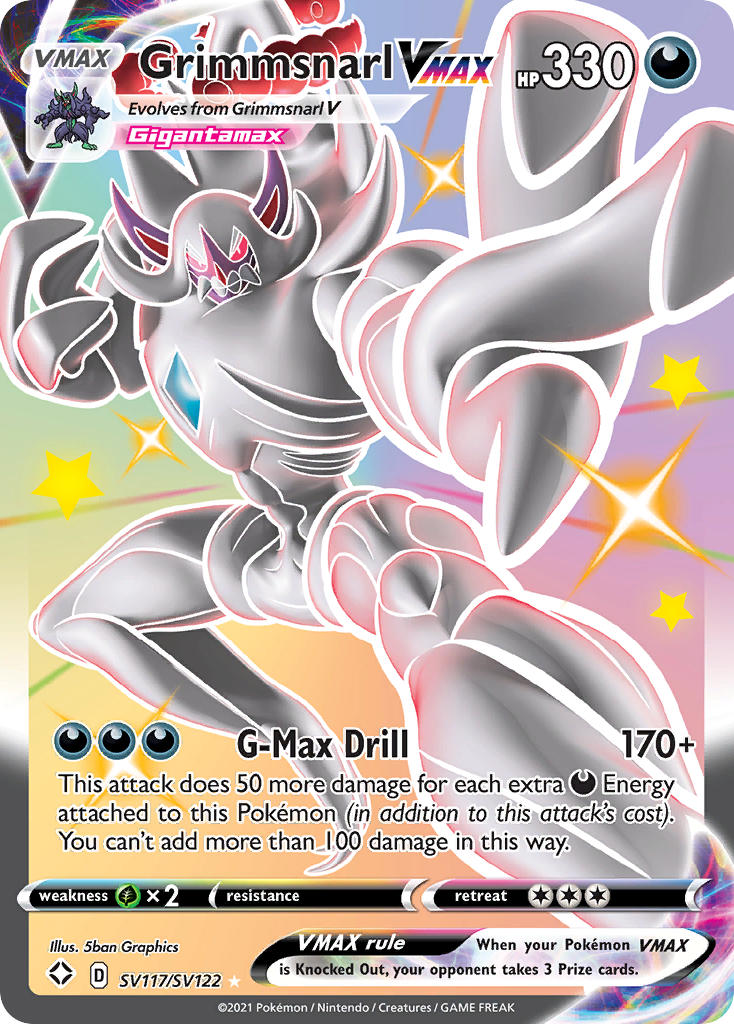 Grimmsnarl VMAX Pokémon card