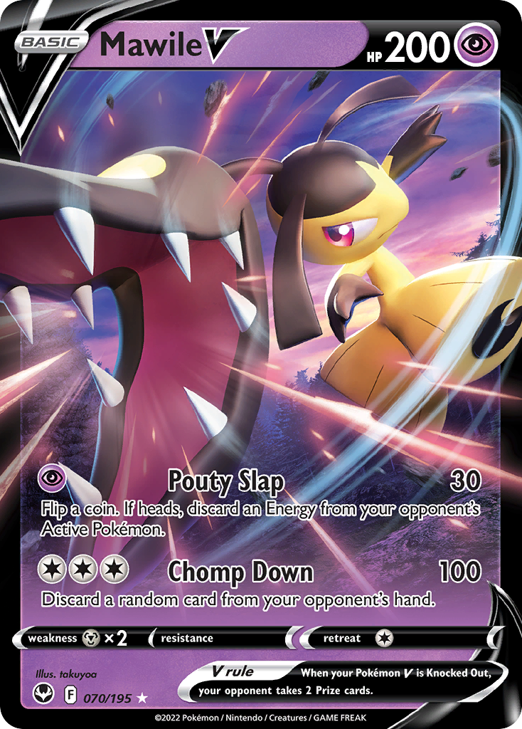 Mawile V Pokémon card