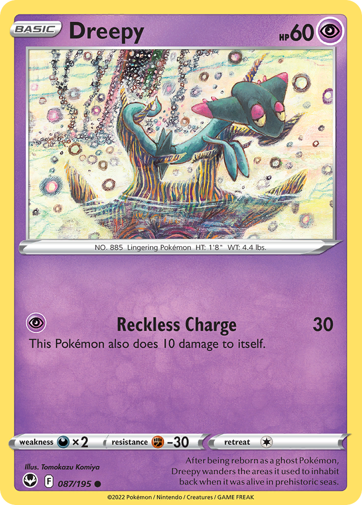 Dreepy Pokémon card