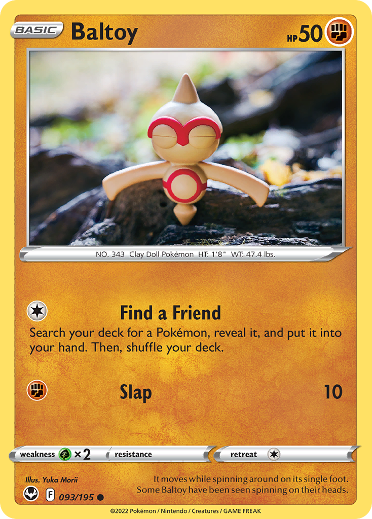 Baltoy Pokémon card