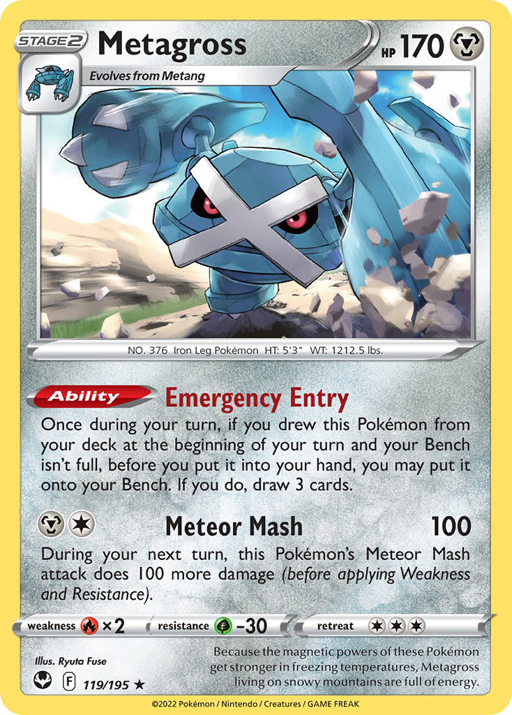 Metagross Pokémon card