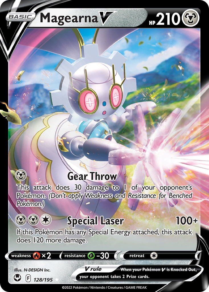 Magearna V Pokémon card