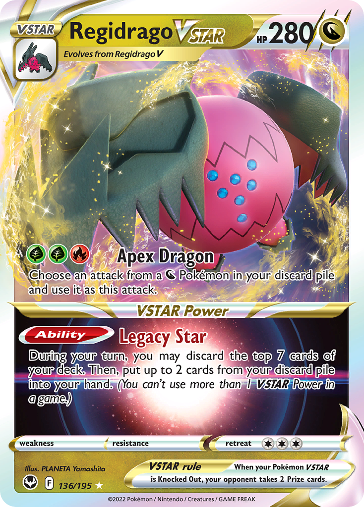 Regidrago VSTAR Pokémon card
