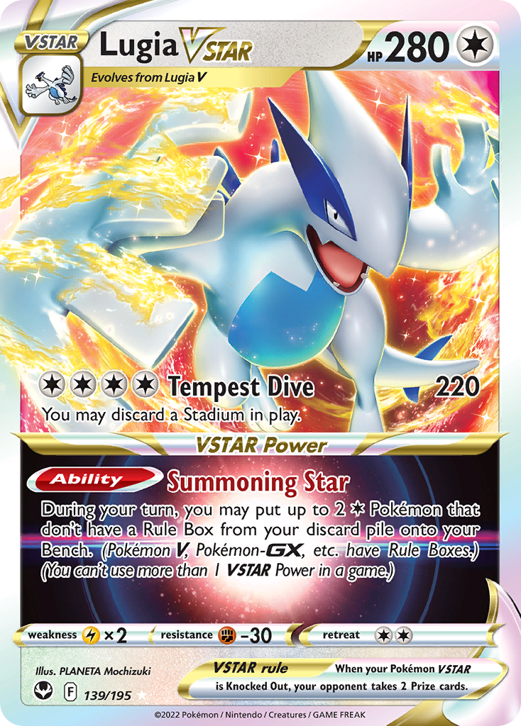 Lugia VSTAR Pokémon card