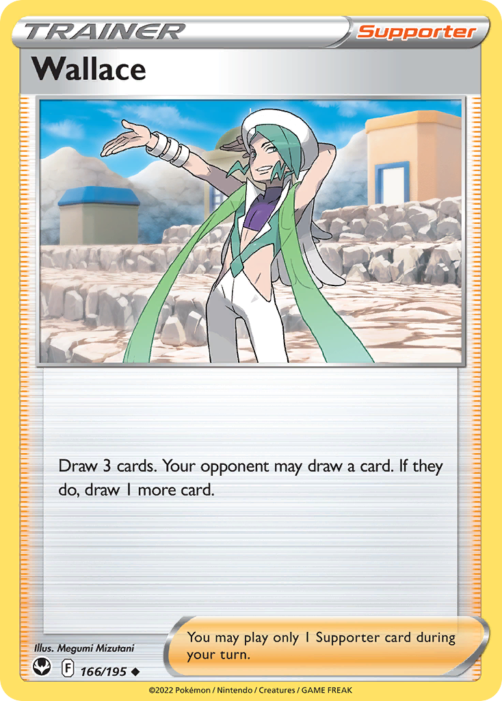 Wallace Pokémon card