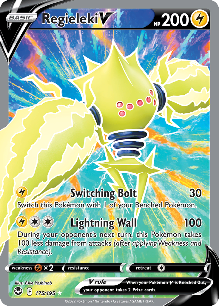 Regieleki V Pokémon card