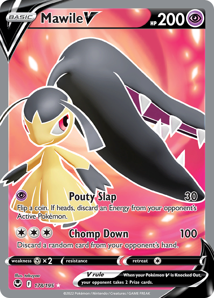 Mawile V Pokémon card