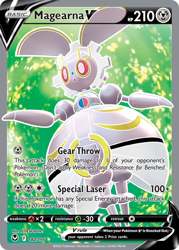 Magearna V Pokémon card