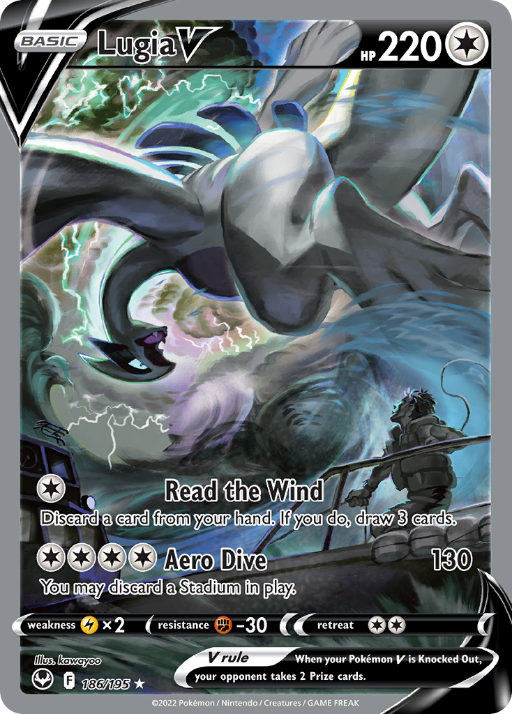 Lugia V Pokémon card