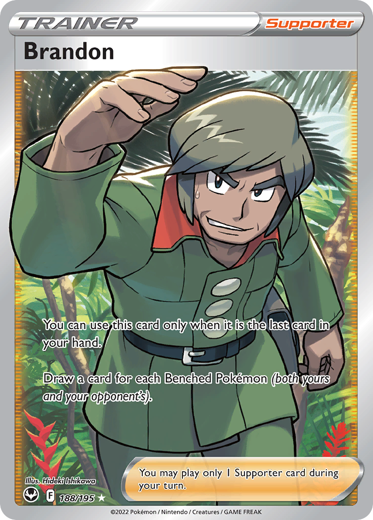Brandon Pokémon card