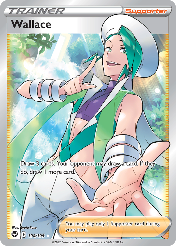 Wallace Pokémon card