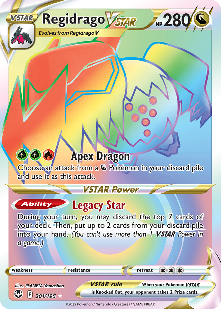 Regidrago VSTAR Pokémon card