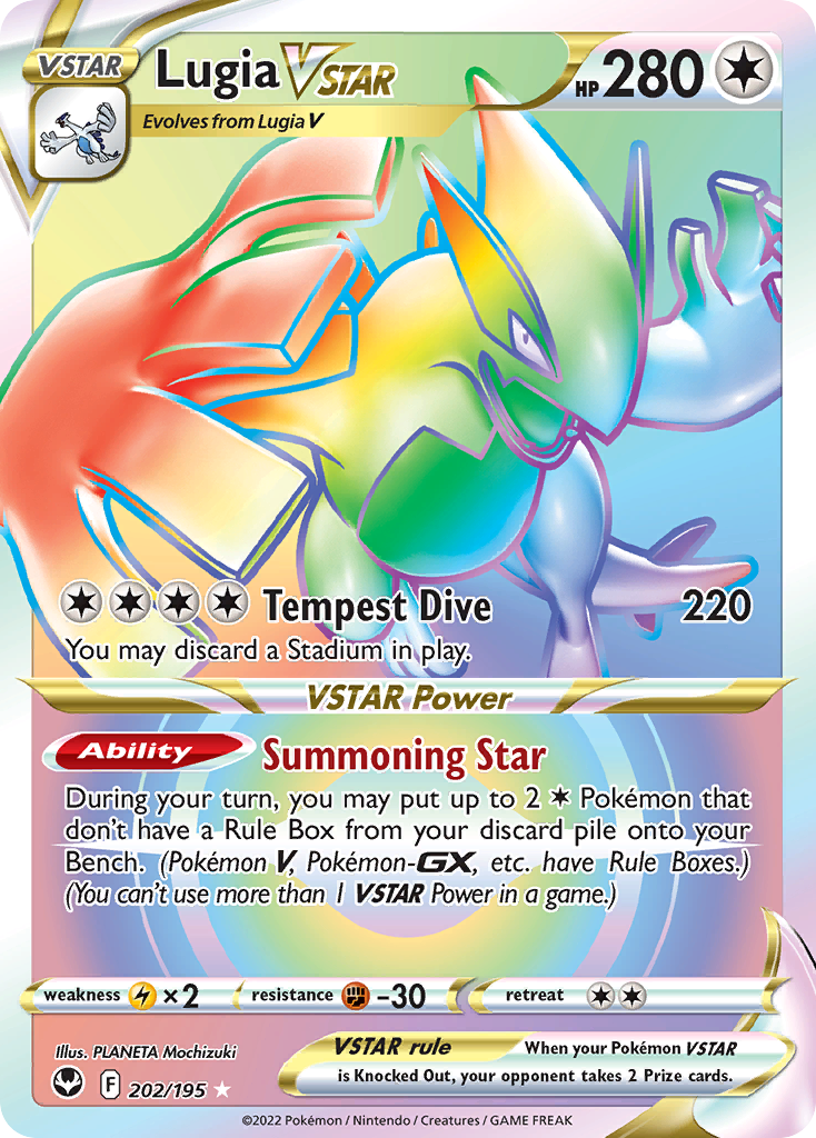 Lugia VSTAR Pokémon card